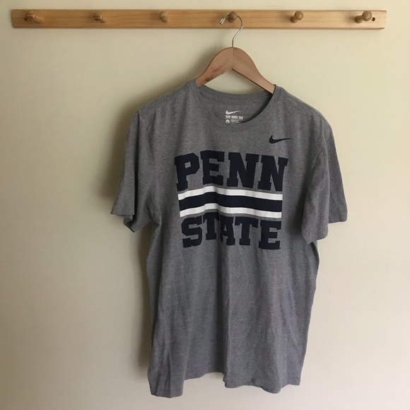 Nike Penn State Shirt Men’s Size Large Grey - Picture 1 of 5